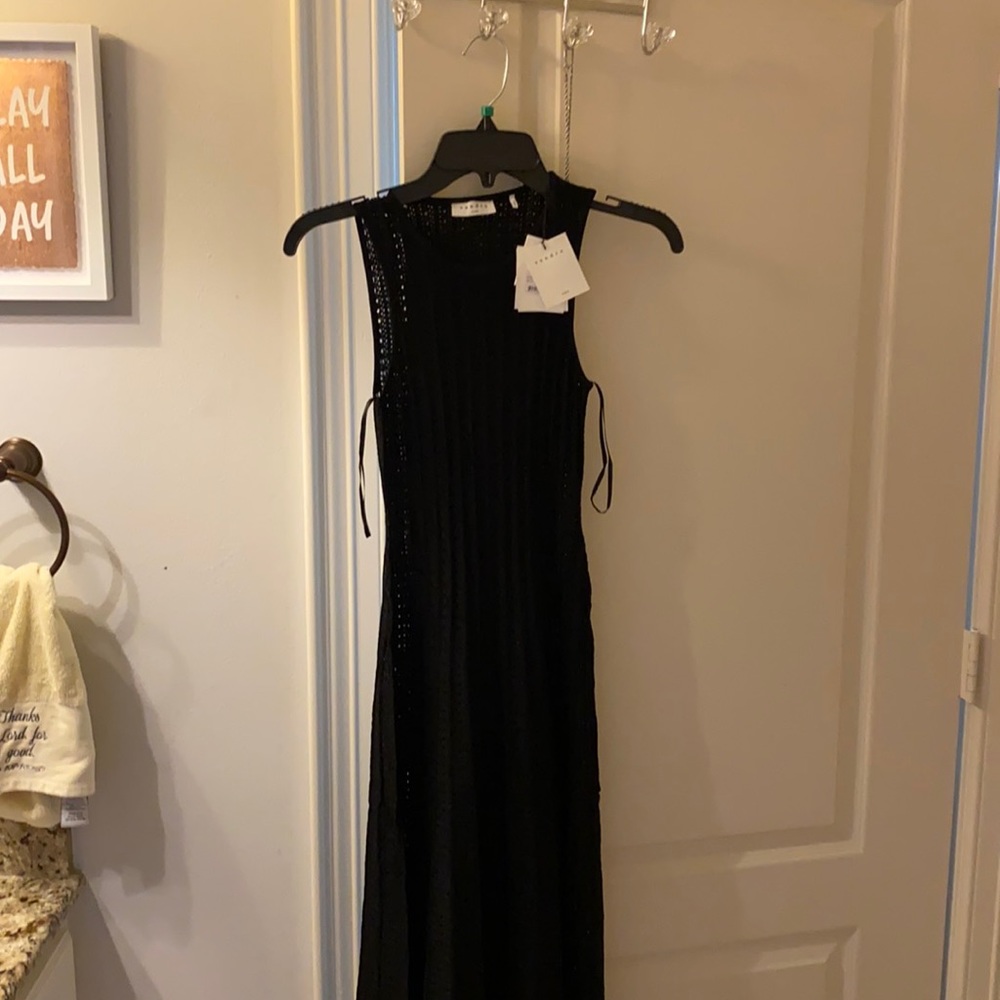 Long black dress